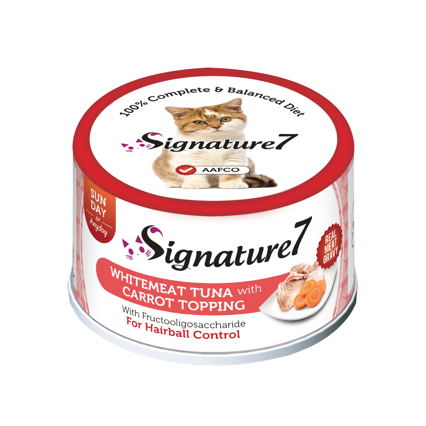 Signature 7 Gravy - Whitemeat Tuna with Carrot (Hairball Control)