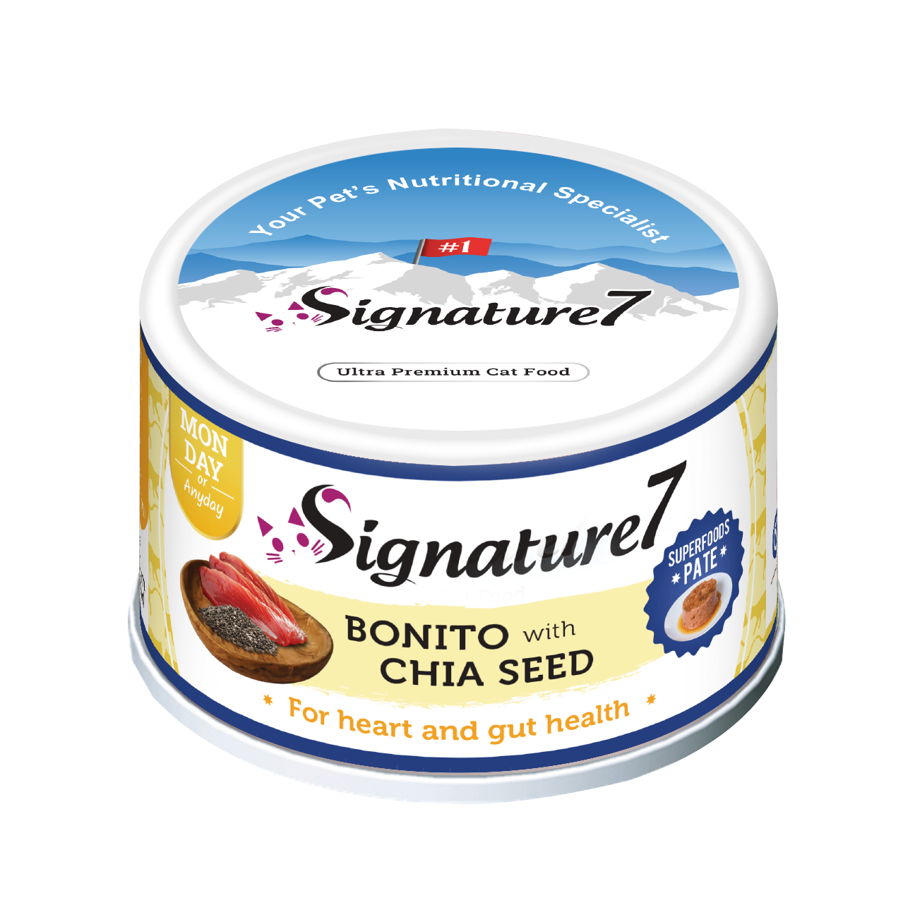 Signature 7 Pate - Bonito with Chia Seed for Heart & Gut Health