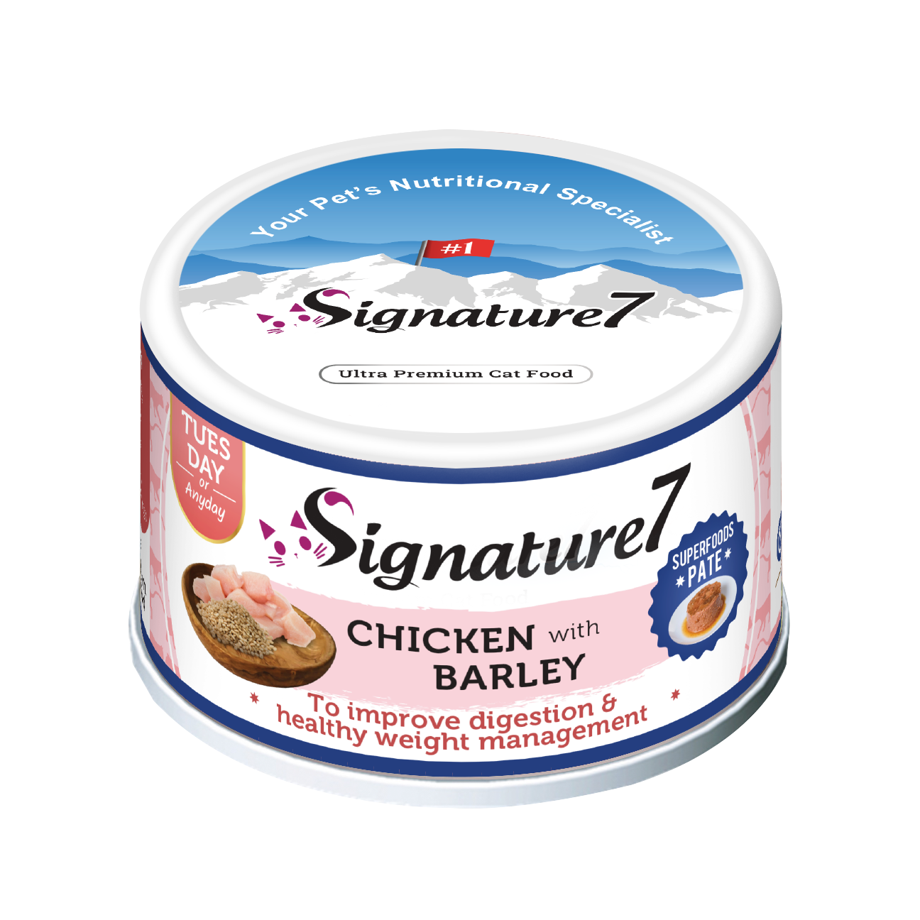 Signature 7 Pate - Chicken with Barley for Digestion
