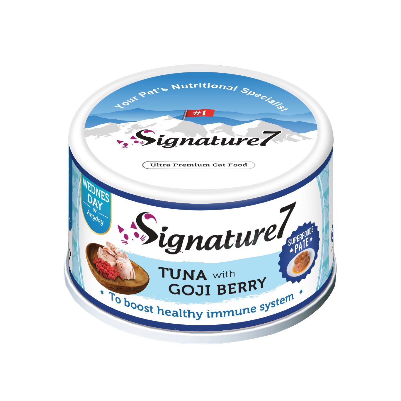 Signature 7 Pate - Tuna with Goji Berry for Immune System Health