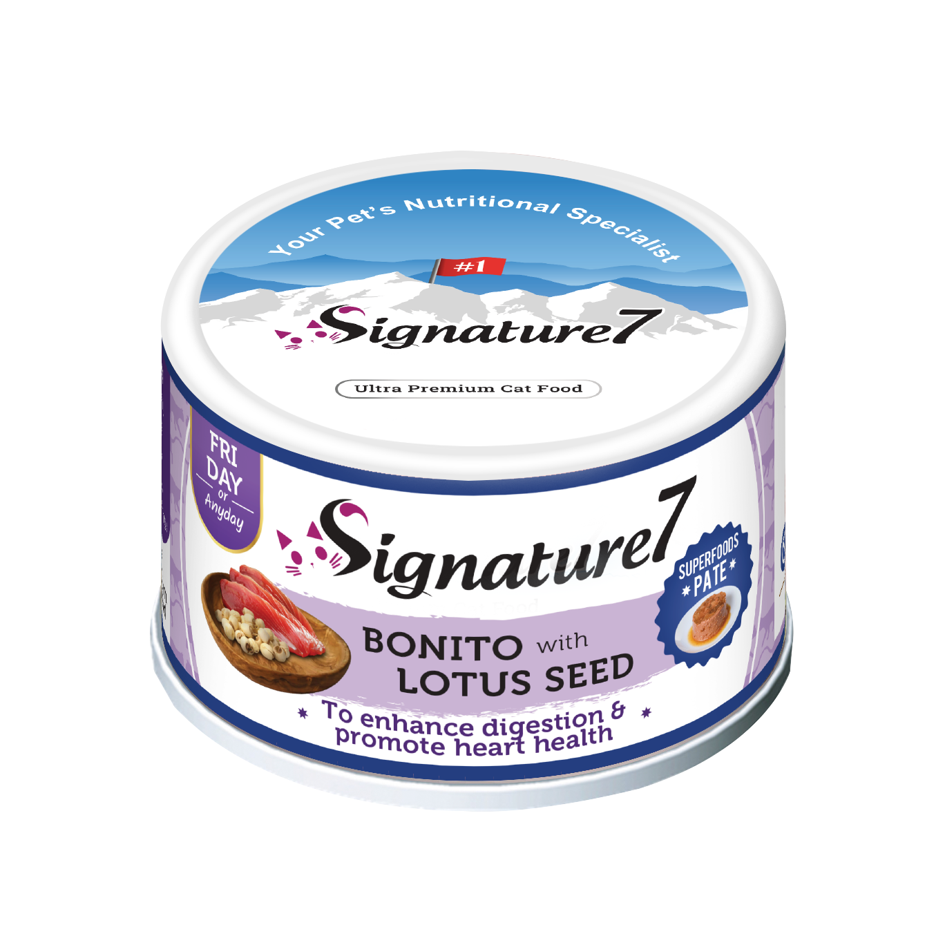 Signature 7 Pate - Bonito with Lotus Seed for Heart Health